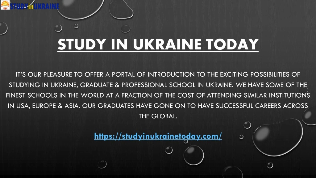 study in ukraine today