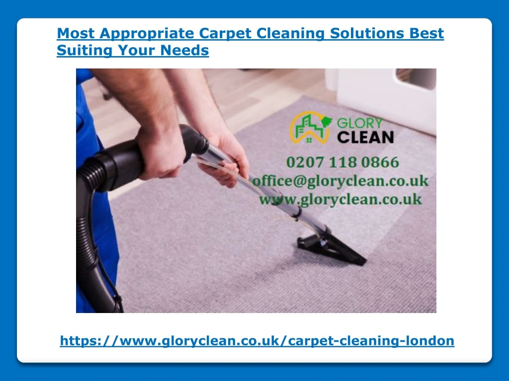 most appropriate carpet cleaning solutions best