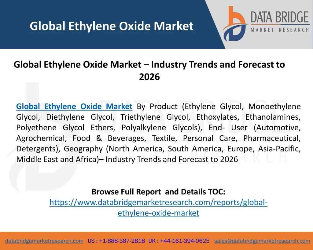 global ethylene oxide market