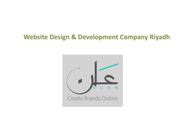 Website Design Company in Riyadh, Saudi Arabia