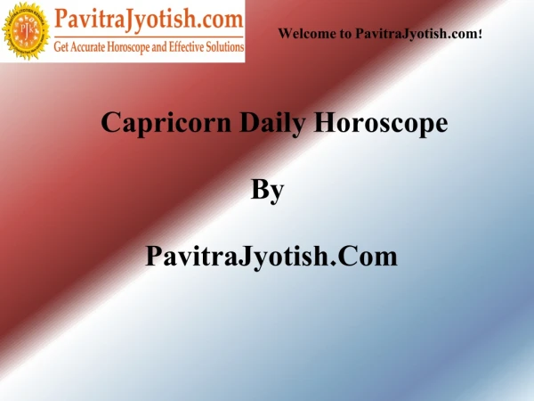 Capricorn Daily Horoscope