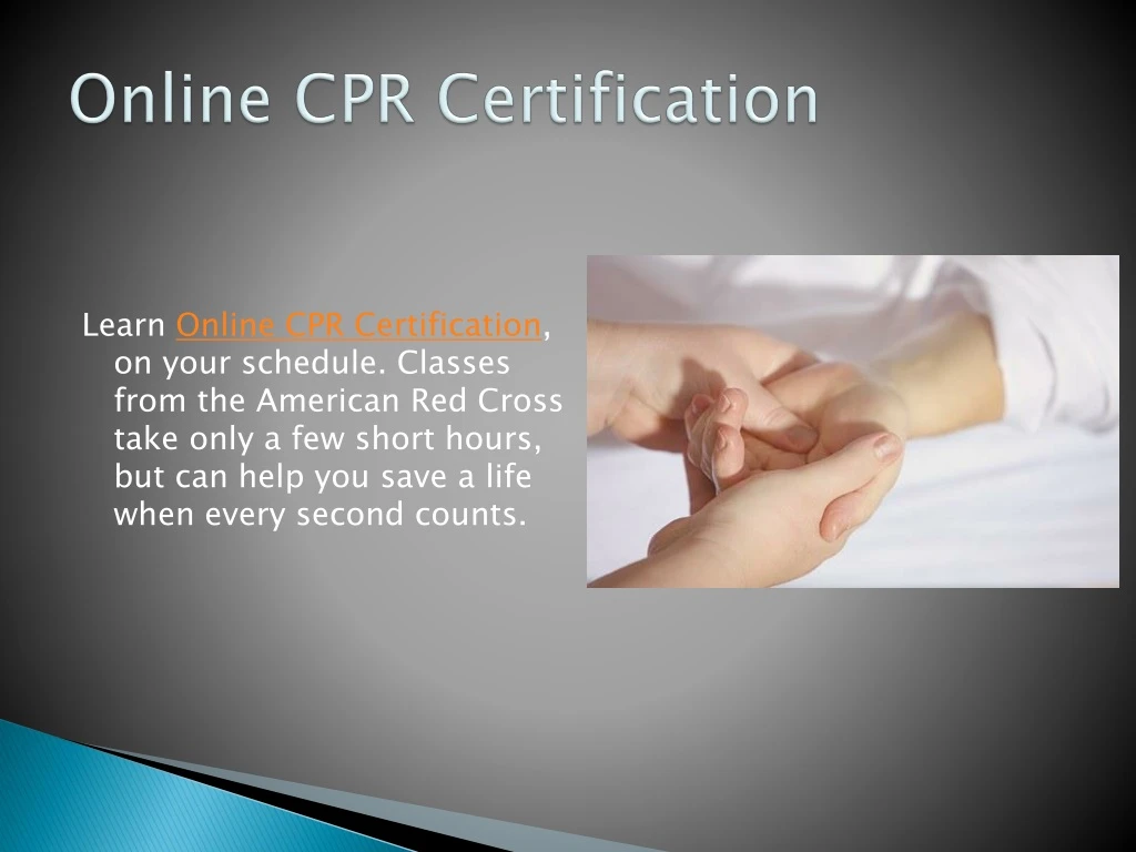online cpr certification