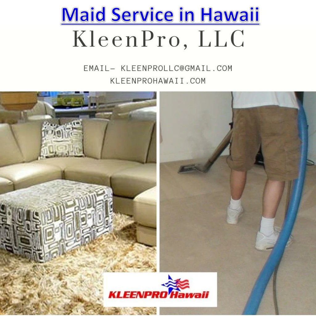 maid service in hawaii