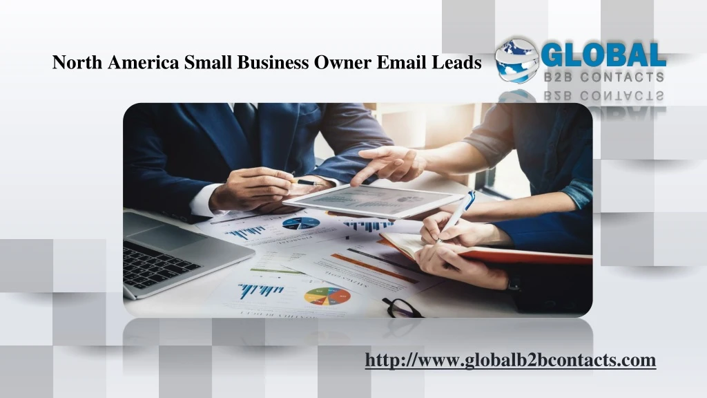 north america small business owner email leads
