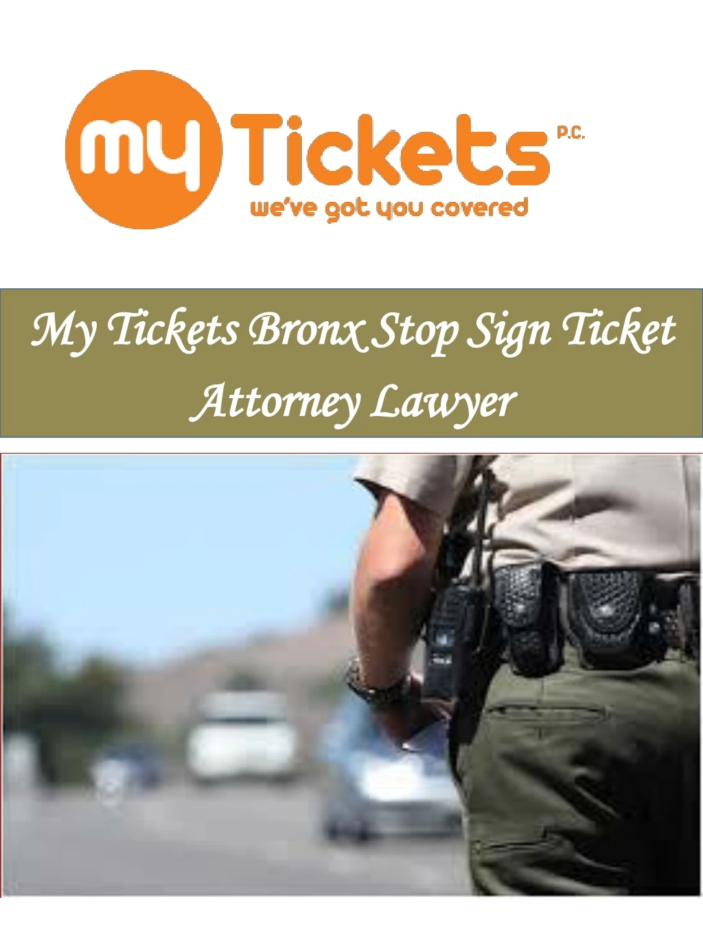 my tickets bronx stop sign ticket attorney lawyer