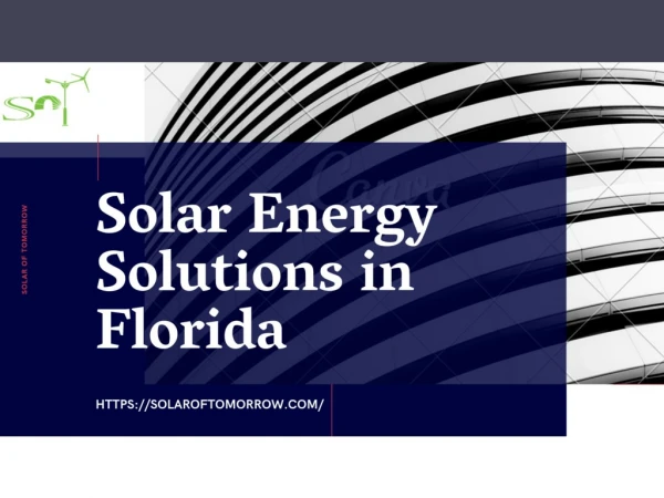 Solar Energy Solutions in Florida