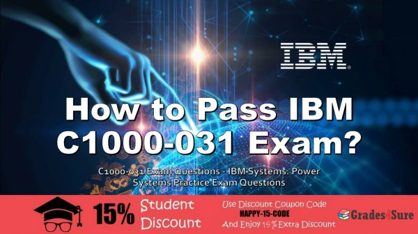 Secret to Pass C1000-031 Exam With 100% Valid C1000-031 Dumps Exam Questions