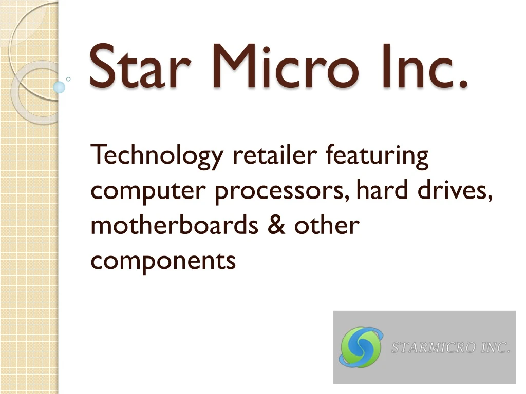 star micro inc