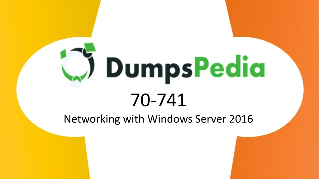 70 741 networking with windows server 2016