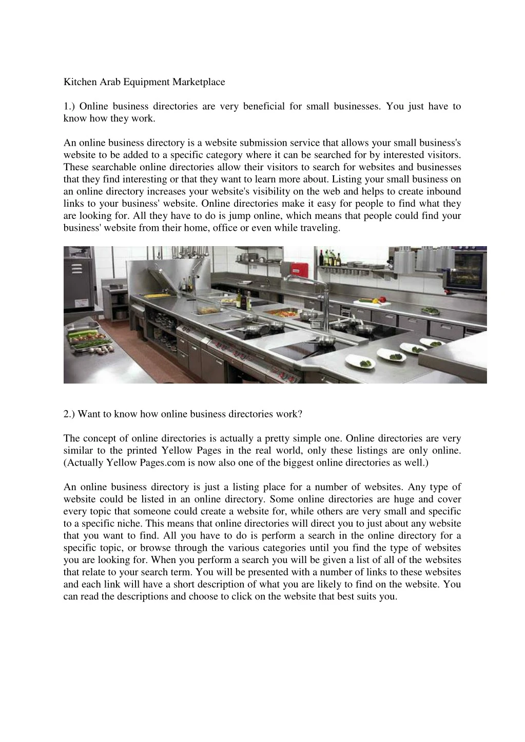 kitchen arab equipment marketplace 1 online