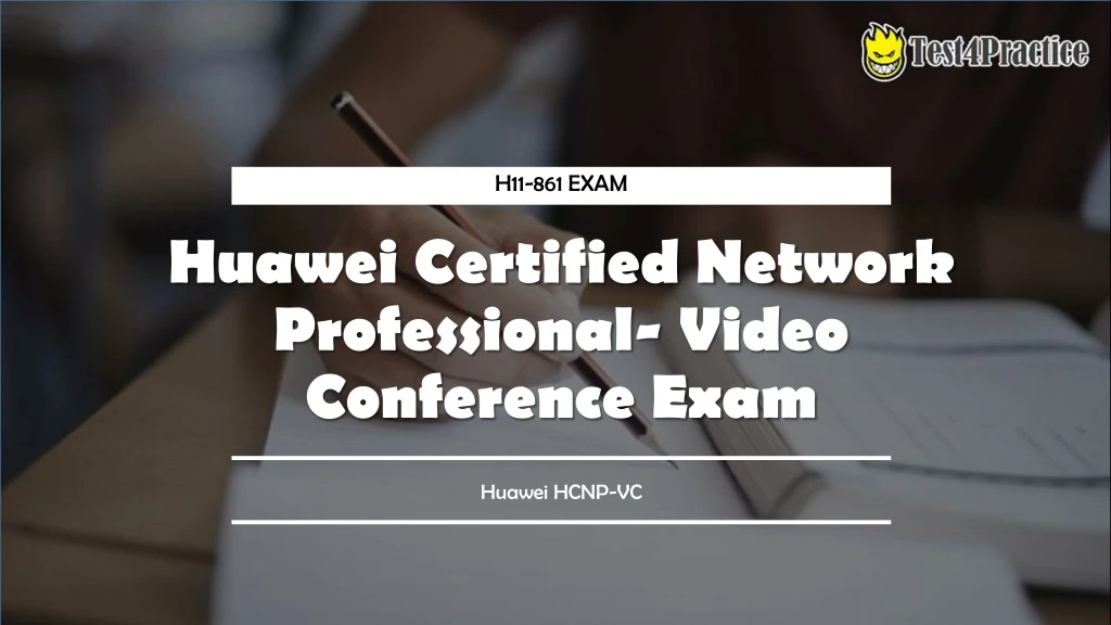 huawei certified network professional video conference exam