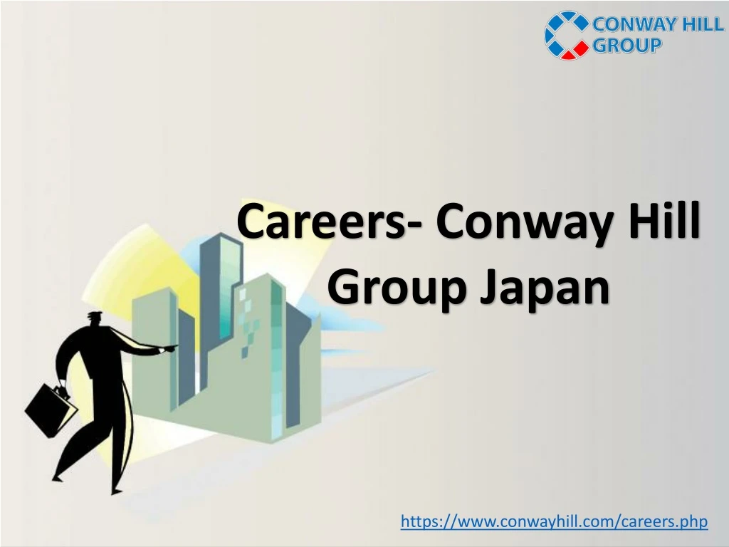 careers conway hill group japan