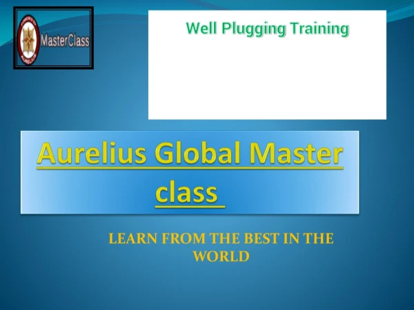 aurelius global master class