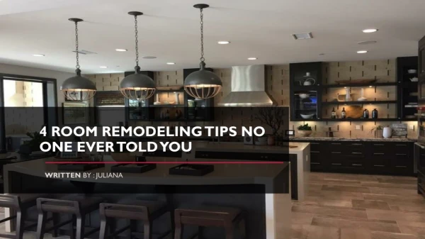 Best Remodeling Contractors -4 Room Remodeling Tips No One Ever Told You