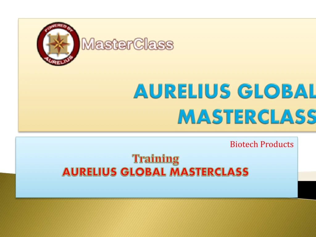 aurelius global masterclass