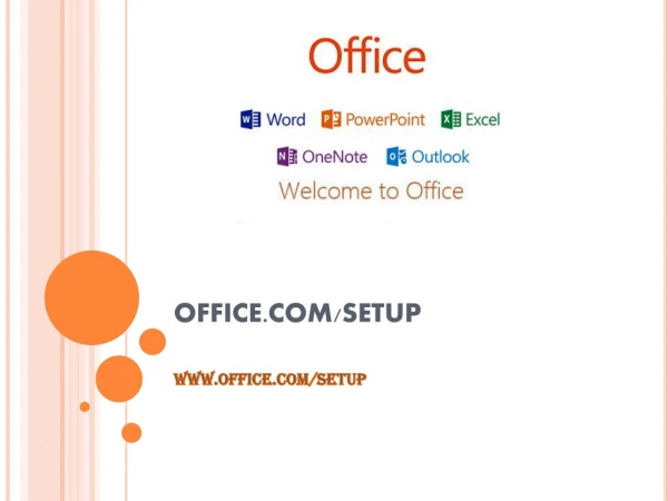 office.com/setup - Enter office product key - office setup