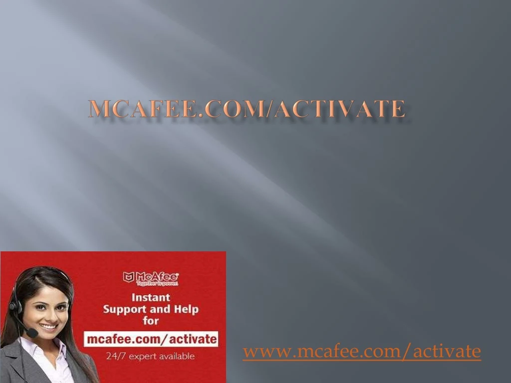 mcafee com activate