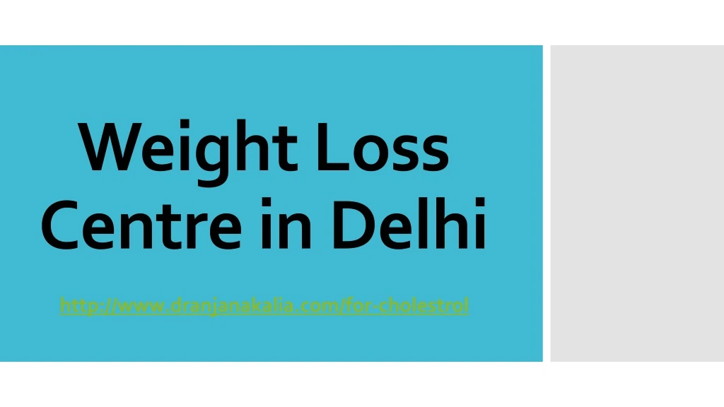 weight loss centre in delhi