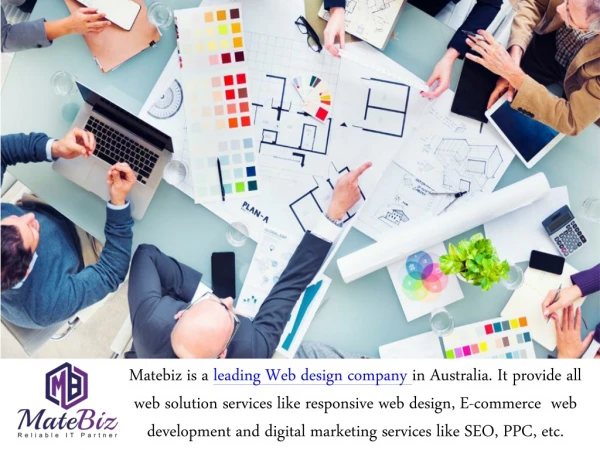 Relevant expertise in web design services - Matebiz Australia
