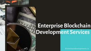 Enterprise Blockchain Development Services | Blockchain Developments - slide 1
