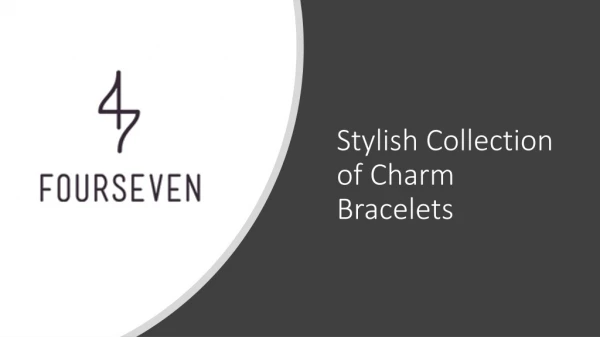 Stylish Silver Charm Bracelets for Girls