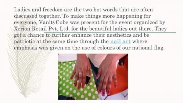 VanityCube’s Nail Art Event for Online Giants Jabong and FoodPanda
