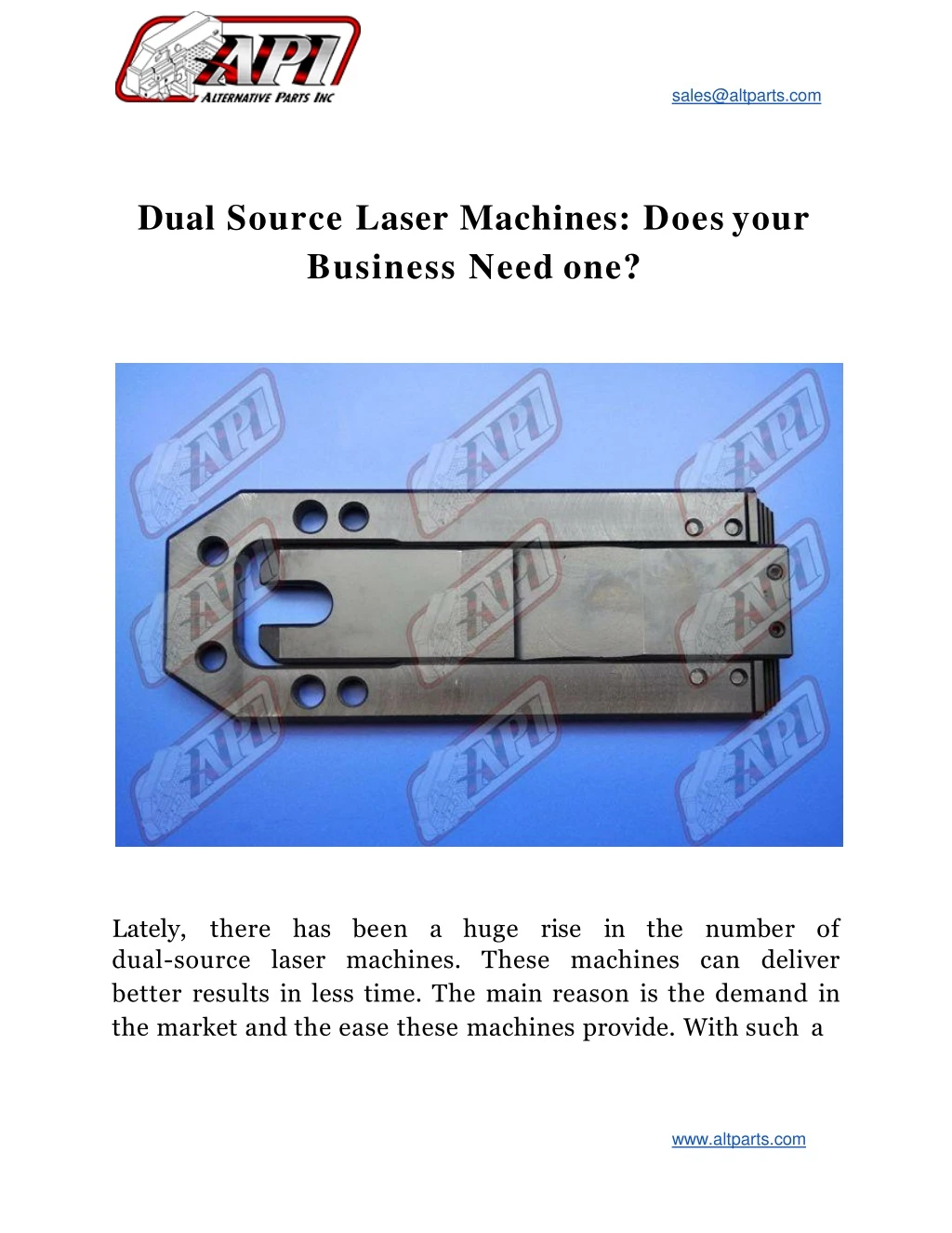 dual source laser machines does your business need one