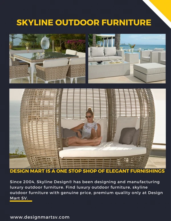 Luxury Outdoor Furniture | Skyline Outdoor Furniture