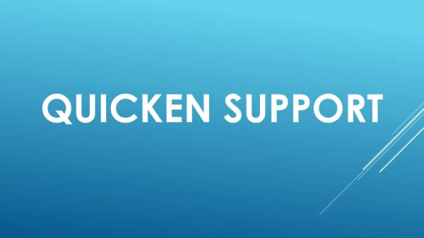 Quicken Support
