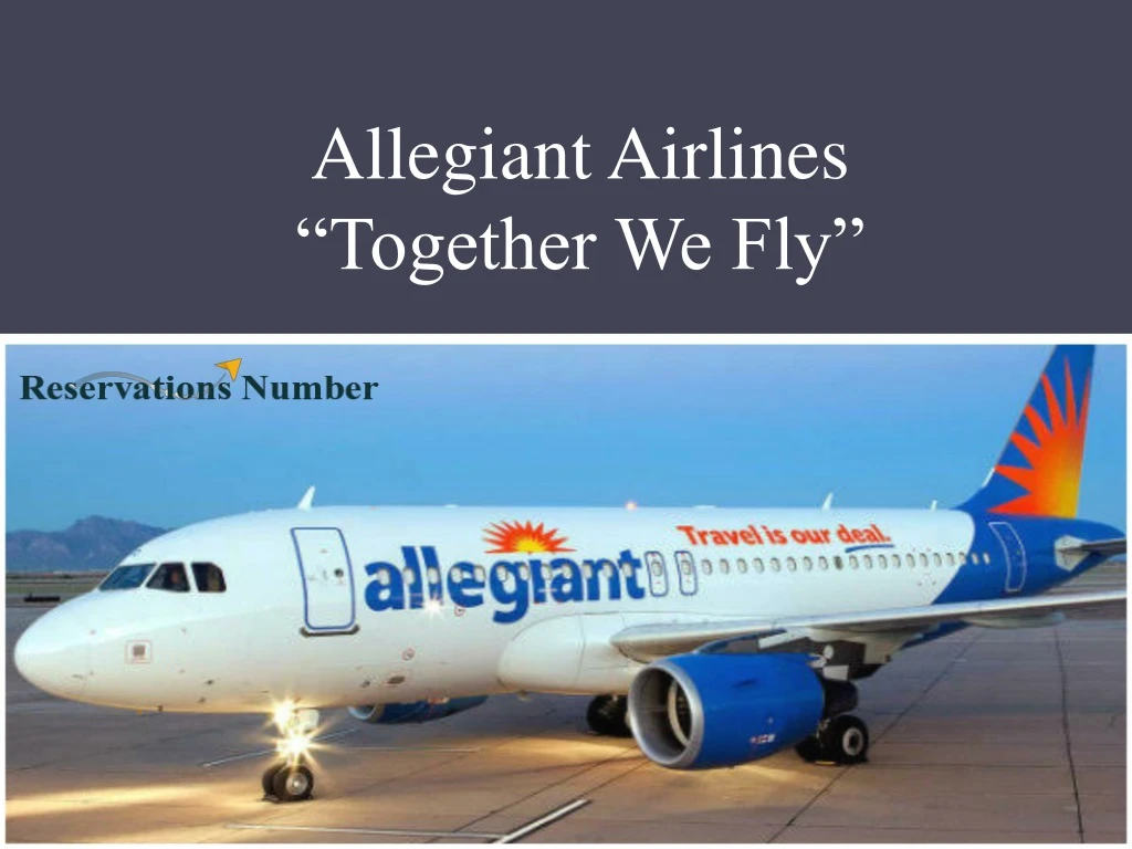 allegiant airlines together we fly
