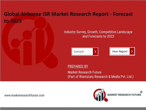 Airborne ISR Market Research Report - Global Forecast to 2023