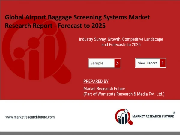 Airport Baggage Screening Systems Market Research Report - Global Forecast till 2025