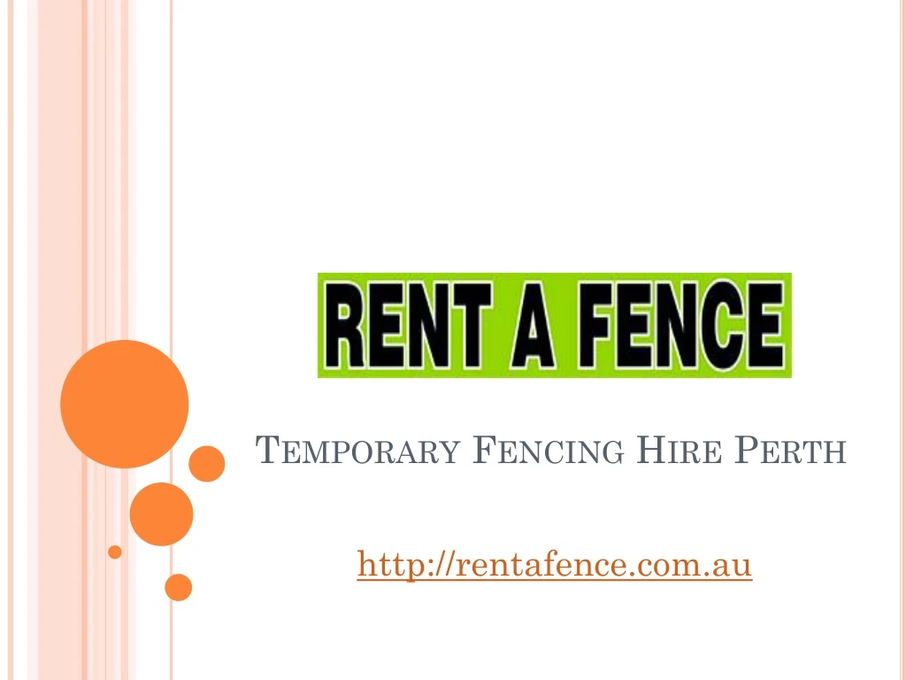 temporary fencing hire perth
