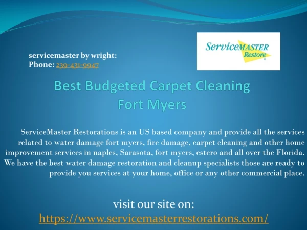 Best Budget carpet cleaning Services Fort myers