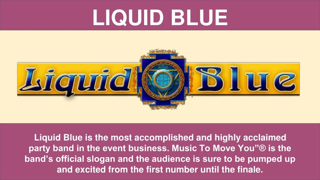 liquid blue