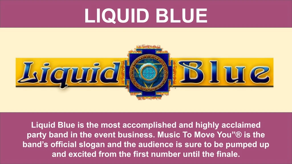 liquid blue