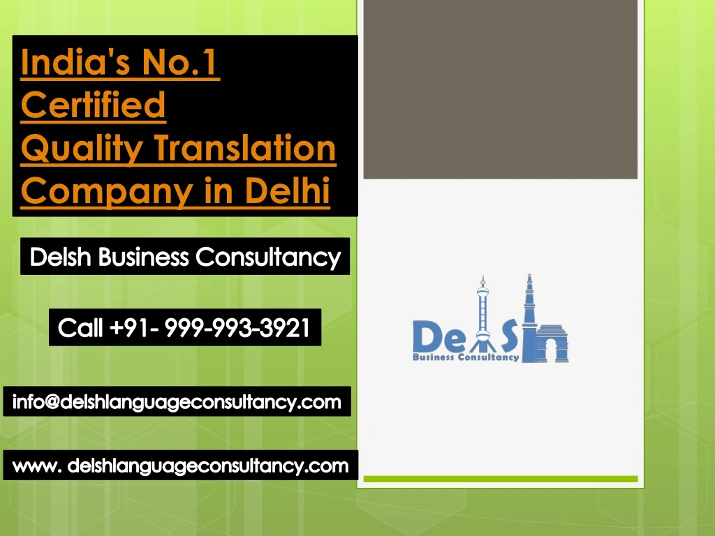 india s no 1 certified quality translation