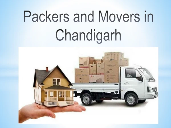 Packers and Movers in Chandigarh, Local Shifting Services