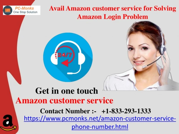 Avail Amazon customer service for Solving Amazon Login Problem