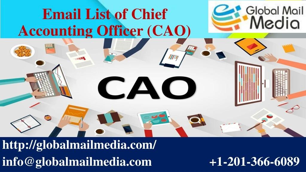email list of chief accounting officer cao