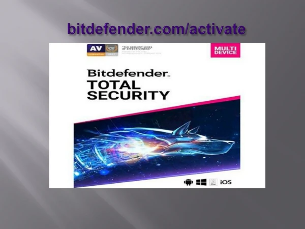 Bitdefender.com/activate | Activate Bitdefender with central.bitdefender.com