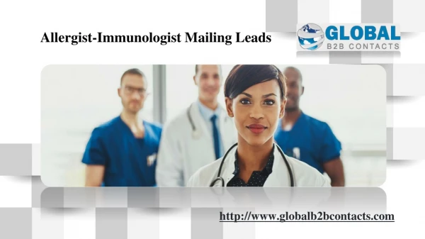 Allergist-Immunologist Mailing Leads