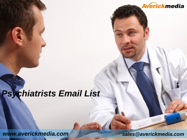 Psychiatrists Email List