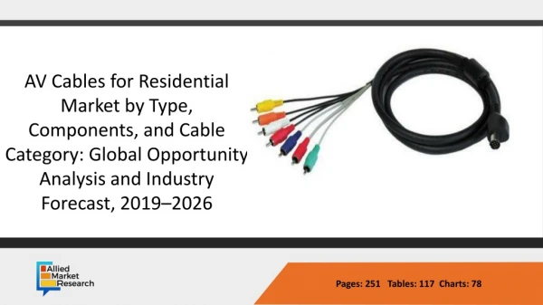AV Cables for Residential Market is Expected to Exceed $502.1 million by 2026