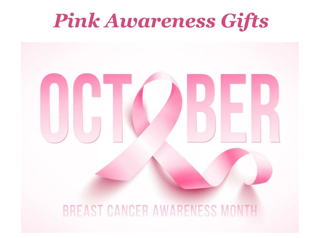 pink awareness gifts