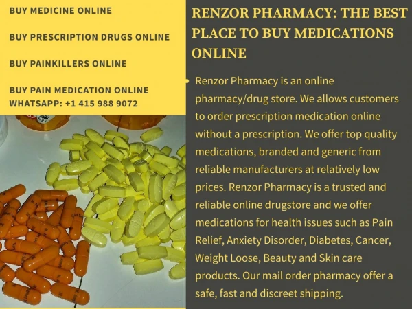 Buy Painkillers Online | Buy Oxycodone Online