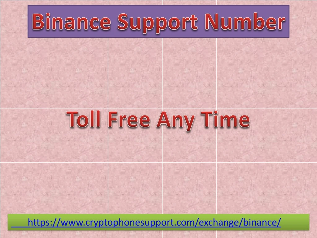 https www cryptophonesupport com exchange binance