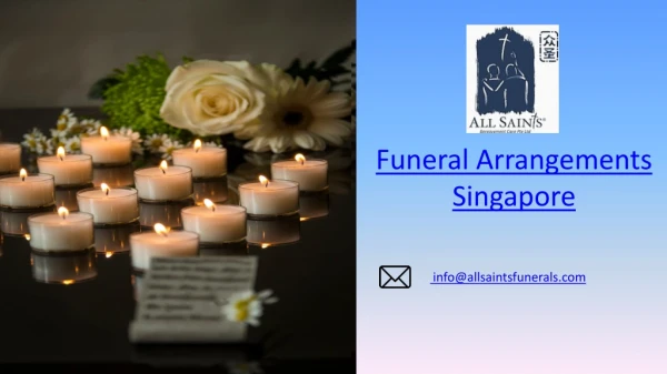 Funeral Arrangements Singapore