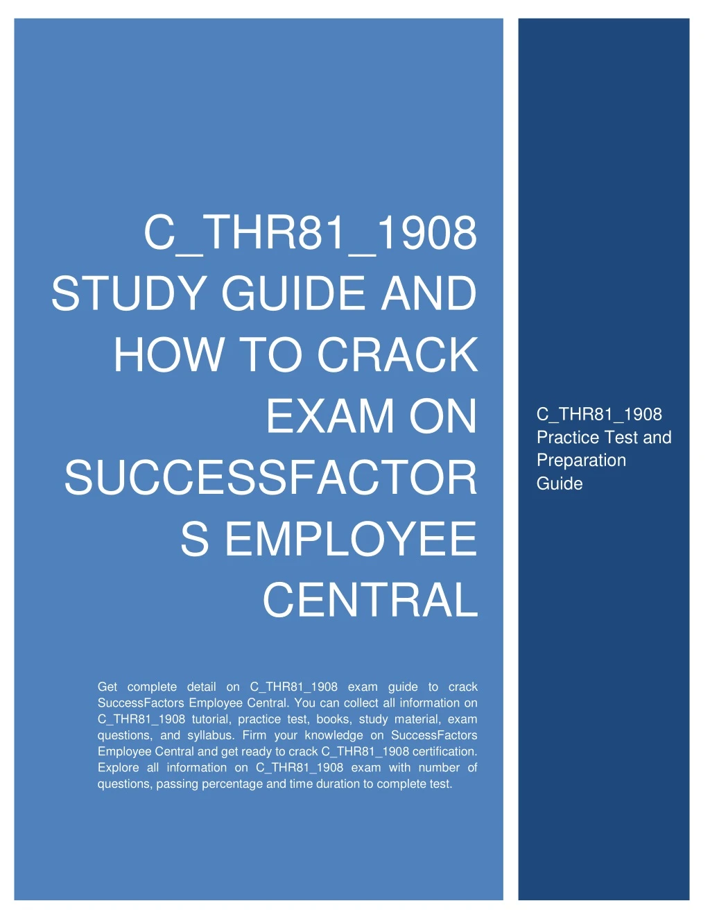 c thr81 1908 study guide and how to crack exam