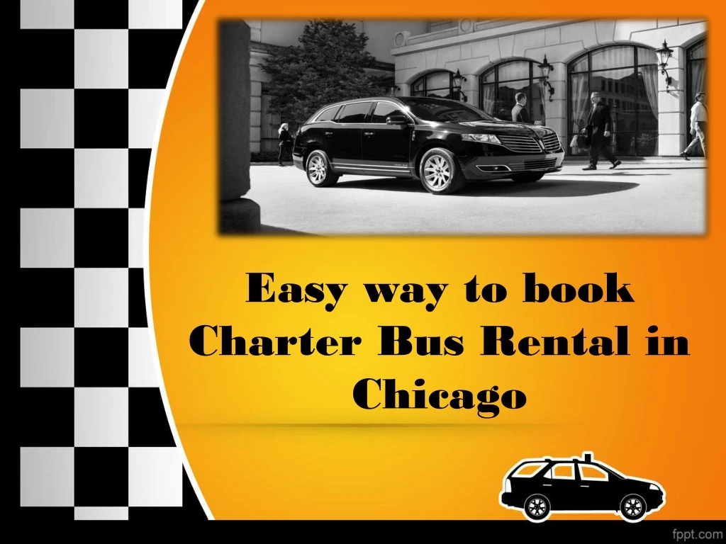 easy way to book charter bus rental in chicago